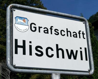 Ortstafel Grafschaft Hischwil